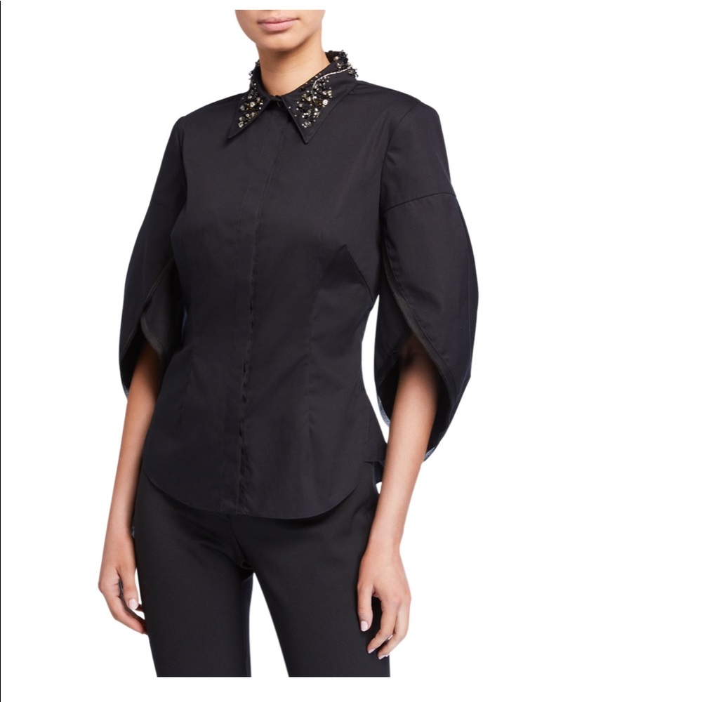 Zac Posen Beaded Blouse